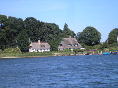 Reedhaus an der Schlei