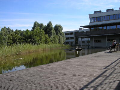 Teich des Ostsee Hotels in Dierhagen