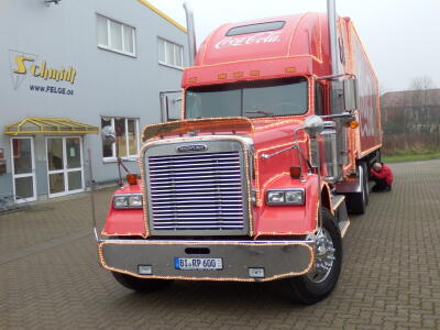 Der Coca-Cola-Truck